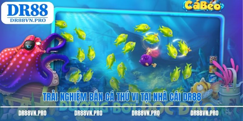 Trải nghiệm bắn cá thú vị tại nhà cái dr88