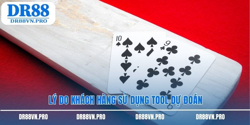 Lý do khách hàng sử dụng tool dự đoán