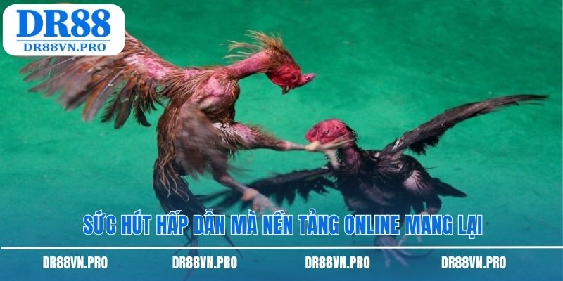 Sức hút hấp dẫn mà nền tảng online mang lại